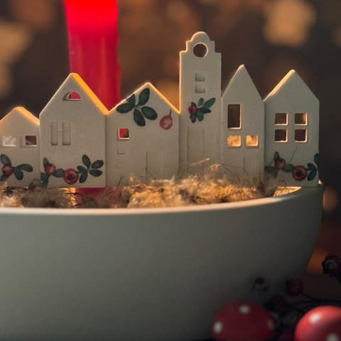 Silikonform Hafenstrasse dekoriert