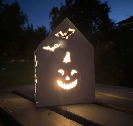 Silikonform Lichthaus Halloween