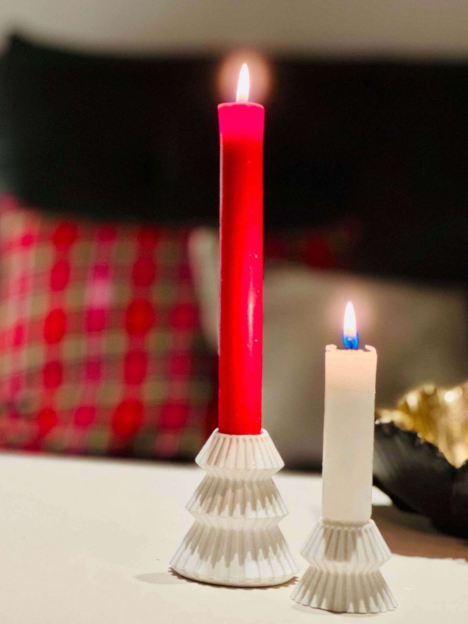 Eleganter Tannenbaum Kerzenhalter - Silikonform