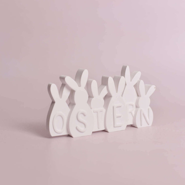 Osterfamilie - Silikon Gießform