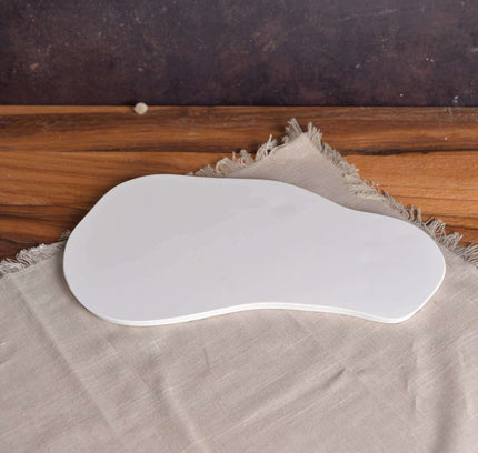 Große Gießform für organisch geformtes Tablett aus Raysin oder Beton