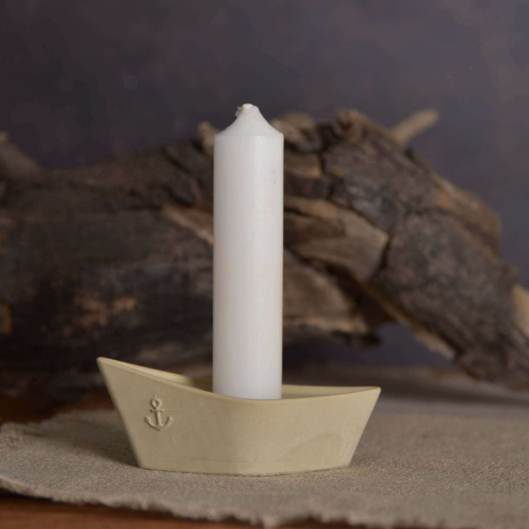 Maritimer DIY Schiff Kerzenschalter in gegossen mit Gießmasse