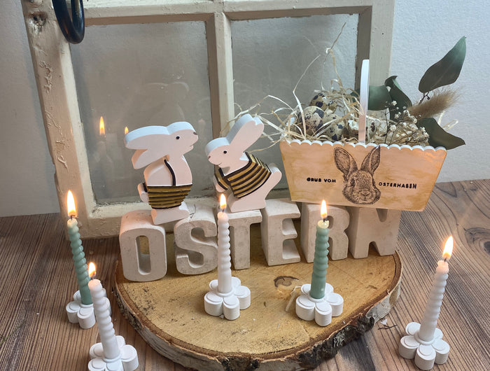 <h3>Liebevoll gestaltete Osterdekoration </h3>